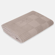 Grey Knitted Cotton Blanket - Cocoon Baby