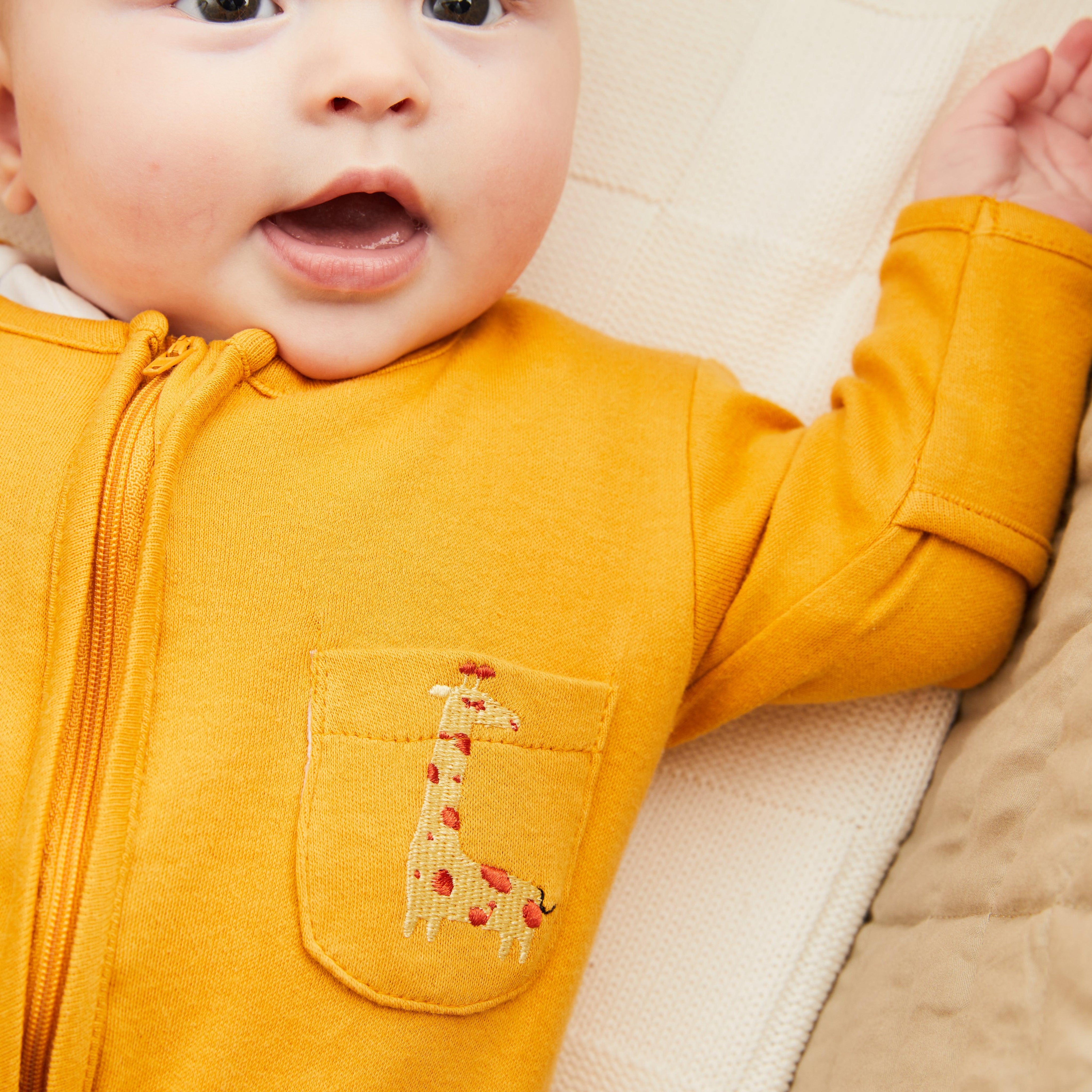 Mustard Malika Romper - Cocoon Baby