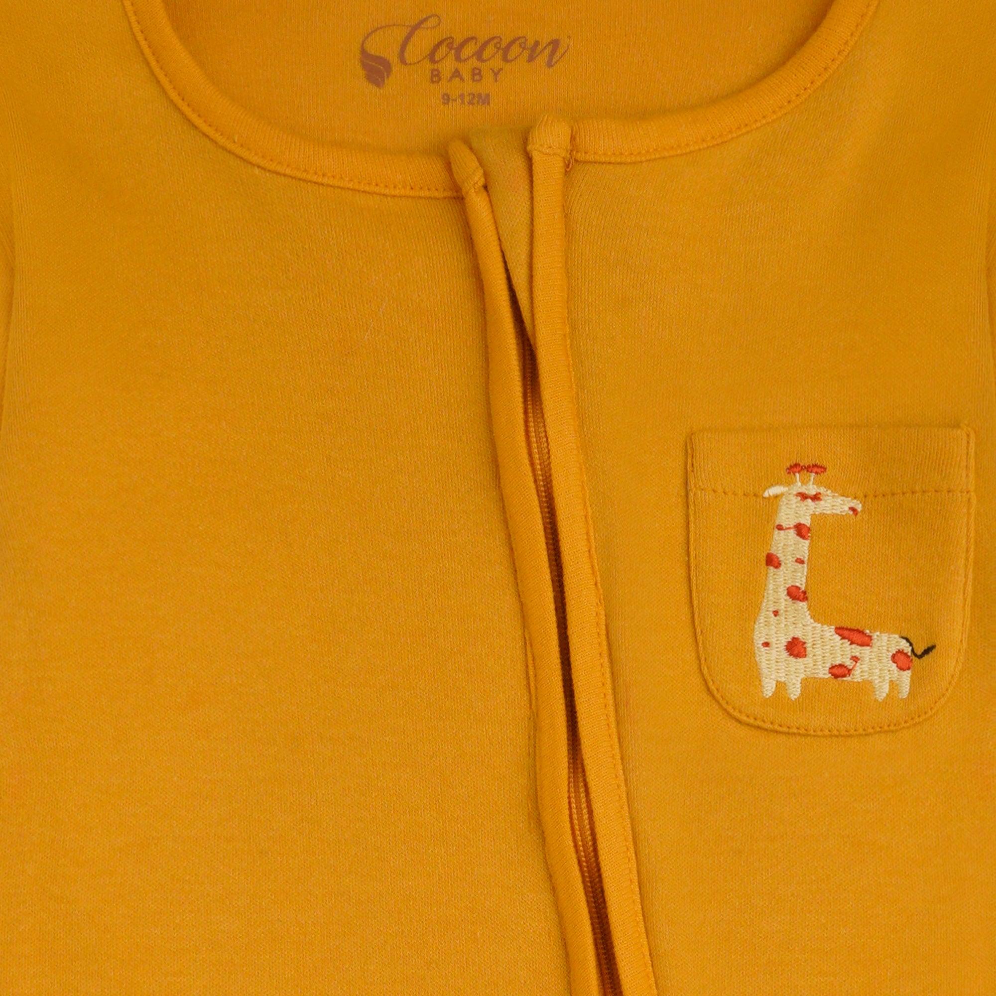 Mustard Malika Romper - Cocoon Baby