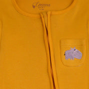 Mustard Kofi Romper - Cocoon Baby