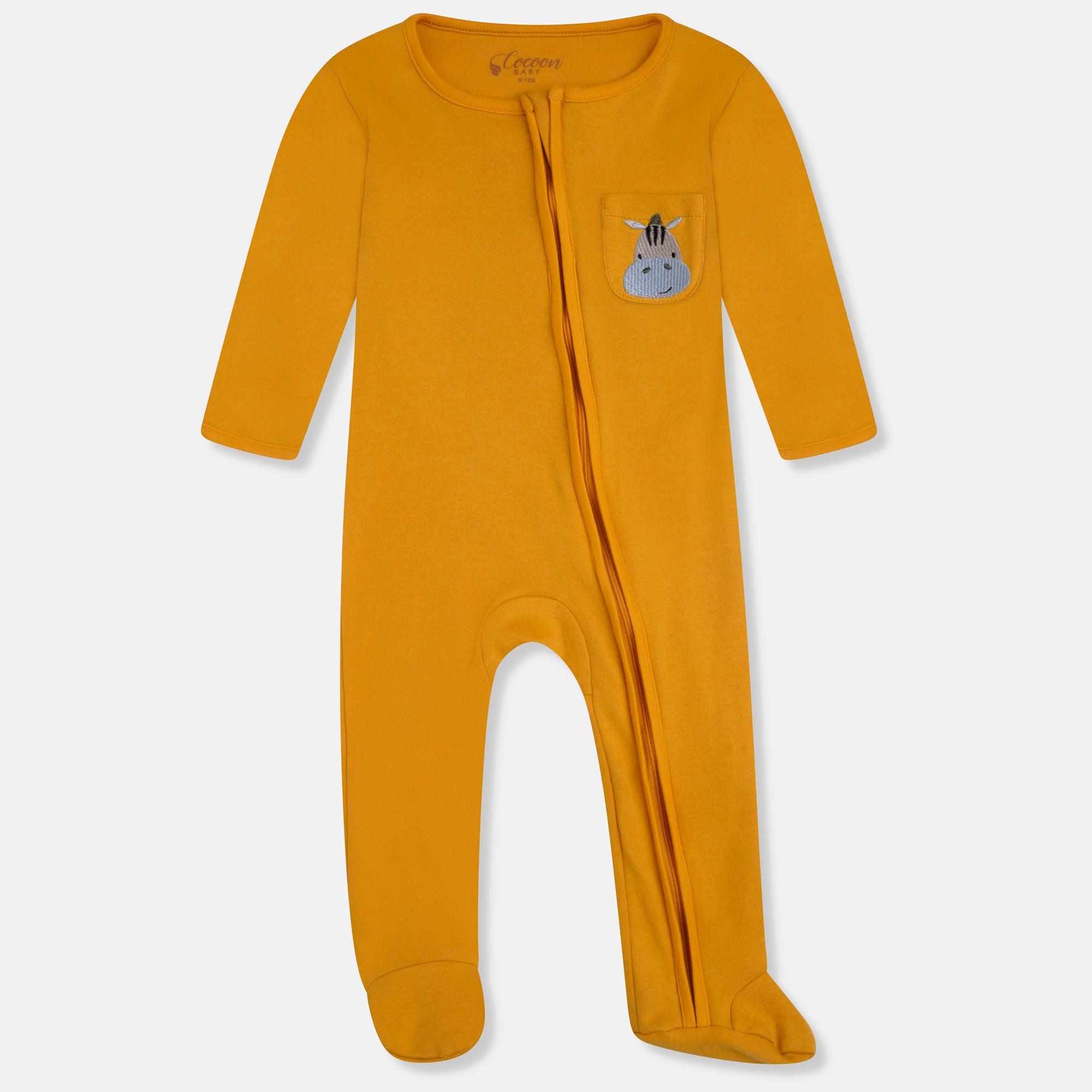 Mustard Amara Romper - Cocoon Baby