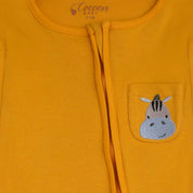 Mustard Amara Romper - Cocoon Baby