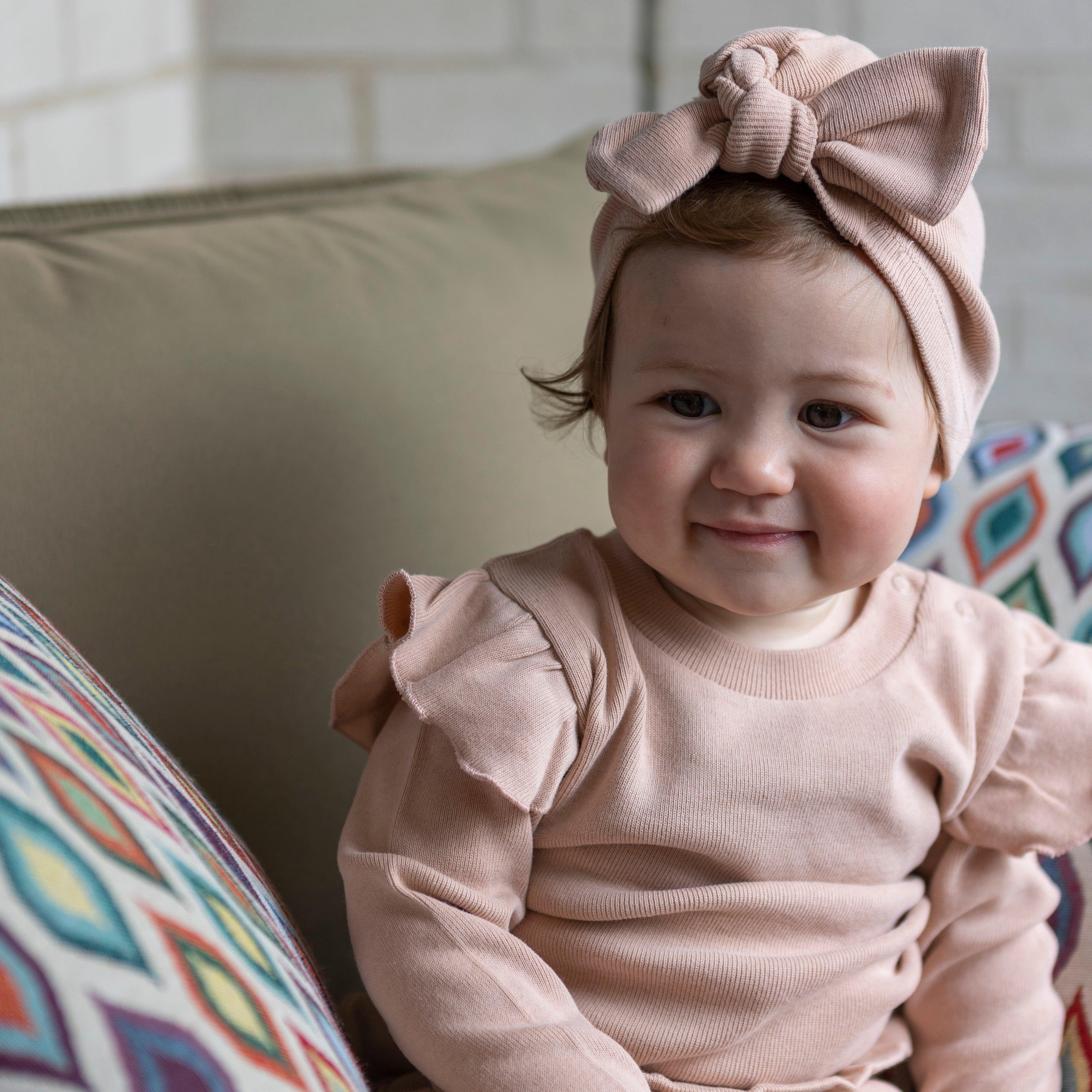 Pink Bow Hat - Cocoon Baby