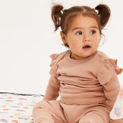 Pink Ruffle Comfort Suit - Cocoon Baby