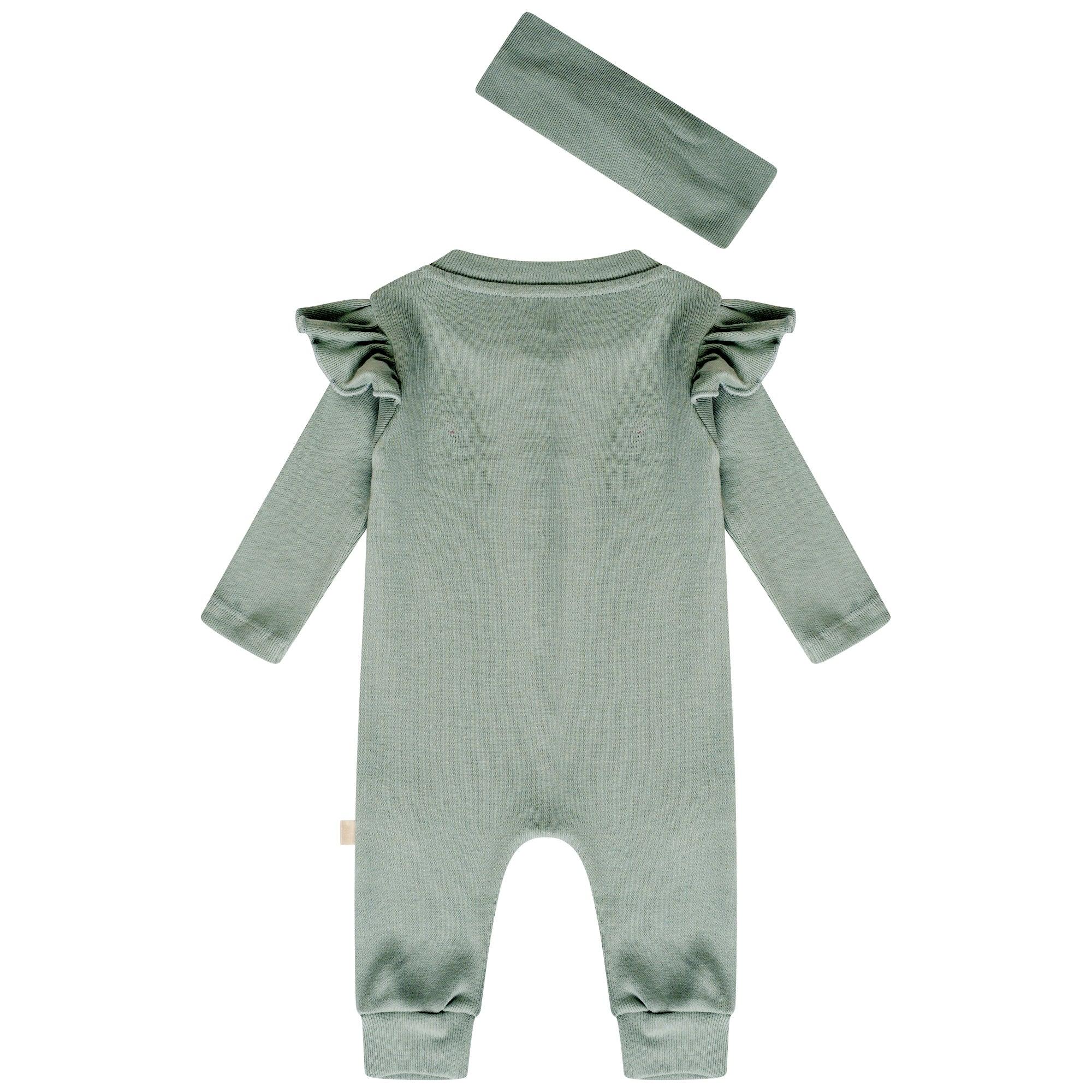 Mint Green Romper & Headband - Cocoon Baby