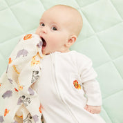 Safari Muslin Cloths - Cocoon Baby