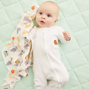 Safari Muslin Cloths - Cocoon Baby