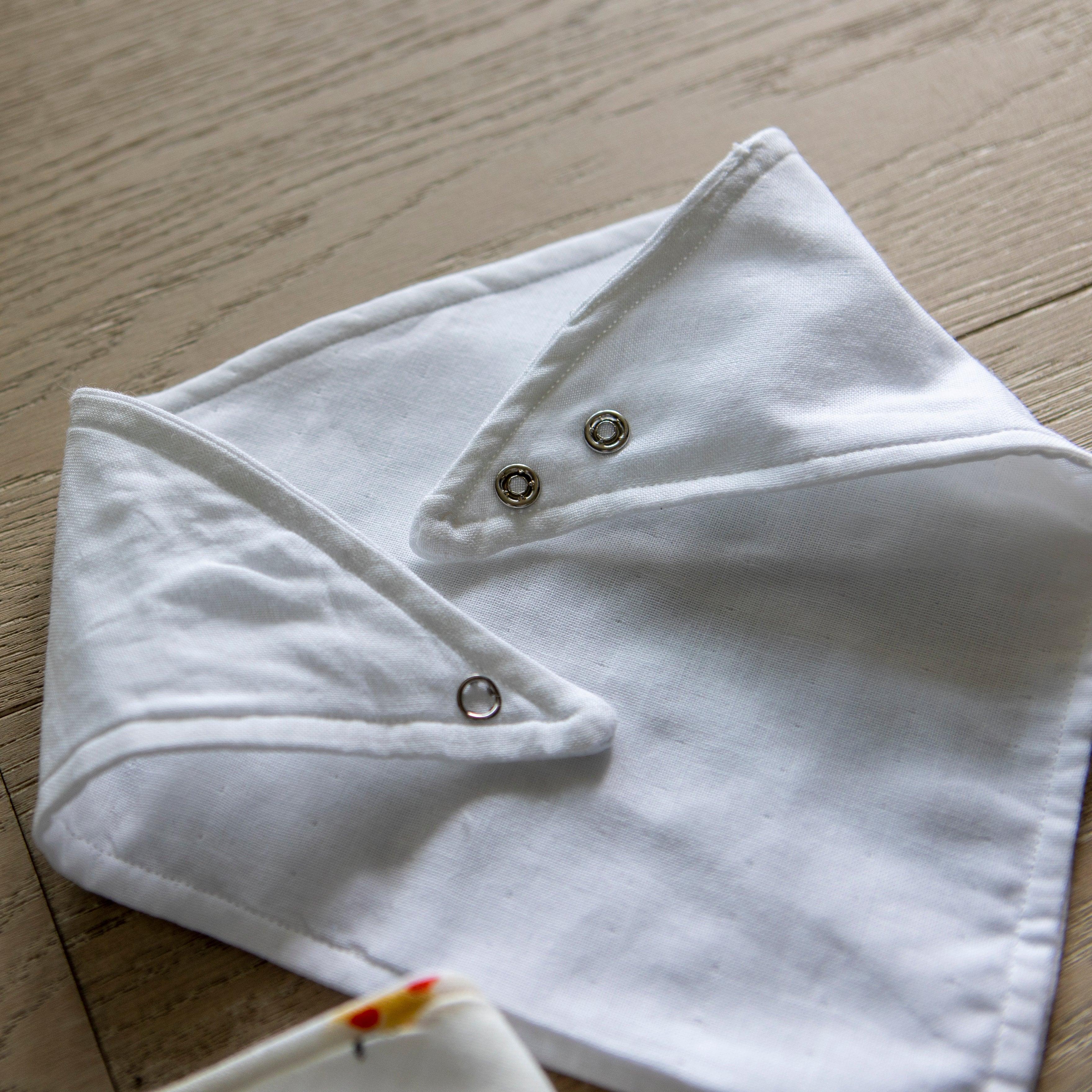 Safari Print Muslin Bibs - Cocoon Baby