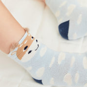 Seamless Blue Giraffe & Dream Big Socks- Set of 2 pairs - Cocoon Baby