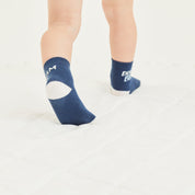 Seamless Blue Giraffe & Dream Big Socks- Set of 2 pairs - Cocoon Baby