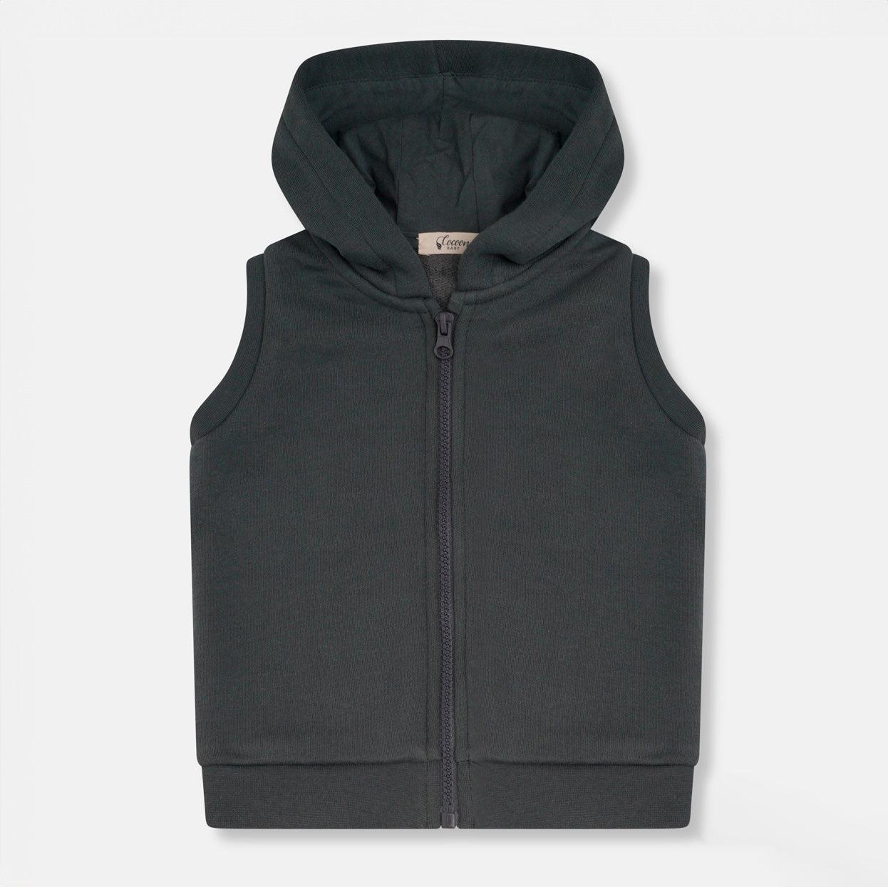 Sleeveless Hoodie Set - Cocoon Baby