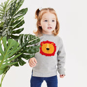 Unisex Grey Lion Sweatshirt - Cocoon Baby