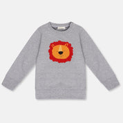 Unisex Grey Lion Sweatshirt - Cocoon Baby