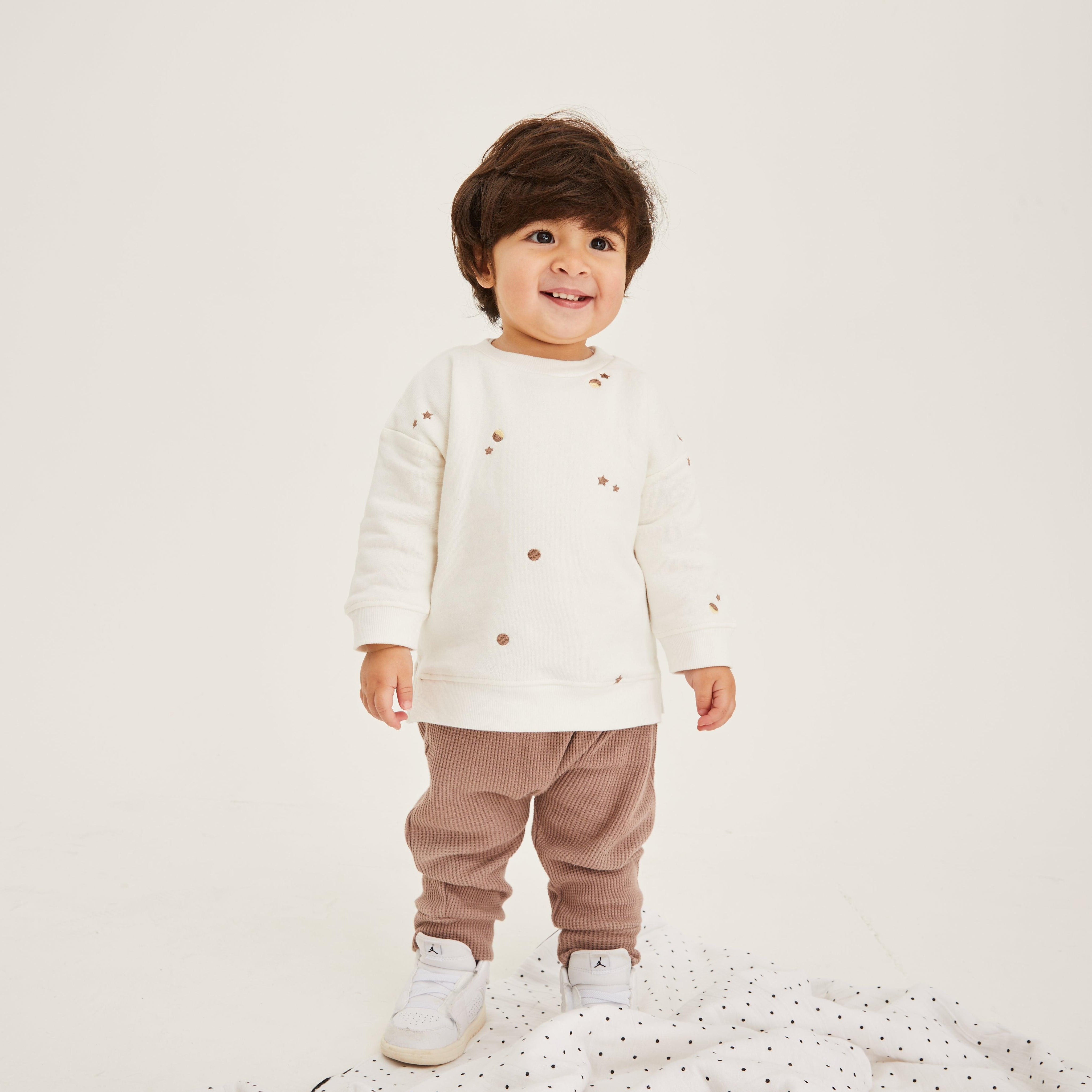 Star & Moon Sweatshirt Set - Cocoon Baby