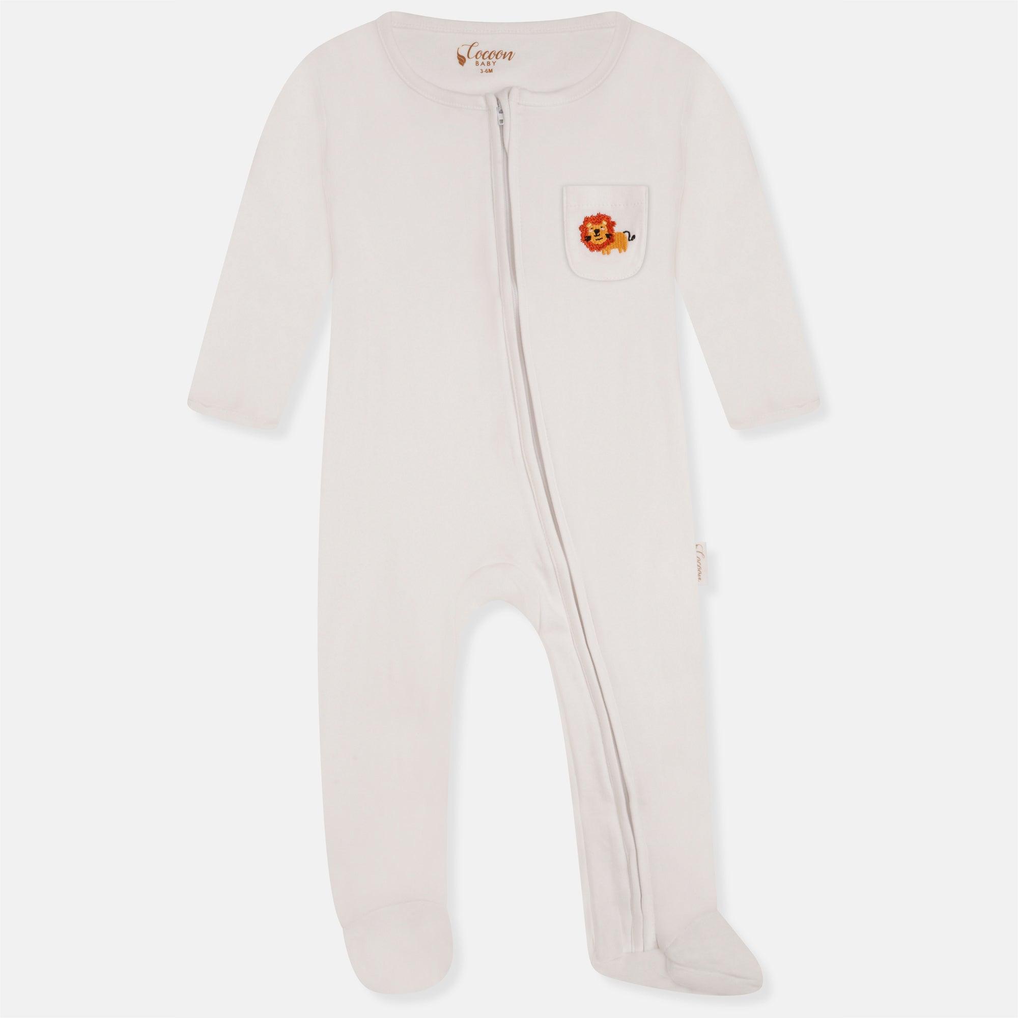 White Nala Romper - Cocoon Baby